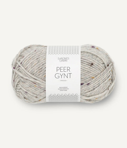 Sandnes Garn Peer Gynt Tweed in 1035 from The Knit Lounge Uk knit shop.
