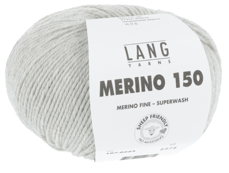 Lang Yarns Merino 150 50g is available to purchase from The Knit Lounge UK knit shop