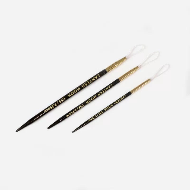 Lantern Moon Ebony Finishing Needles is available to purchase from The Knit Lounge UK knit shop
