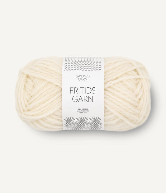 Sandnes Garn Fritidsgarn in 1012 from the Knit Lounge UK wool shop.