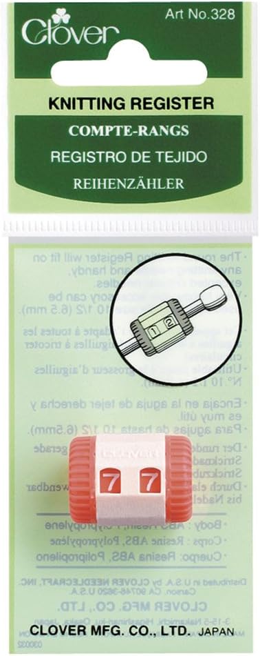 Clover Knitting Register is available to purchase from The Knit Lounge UK knit shop