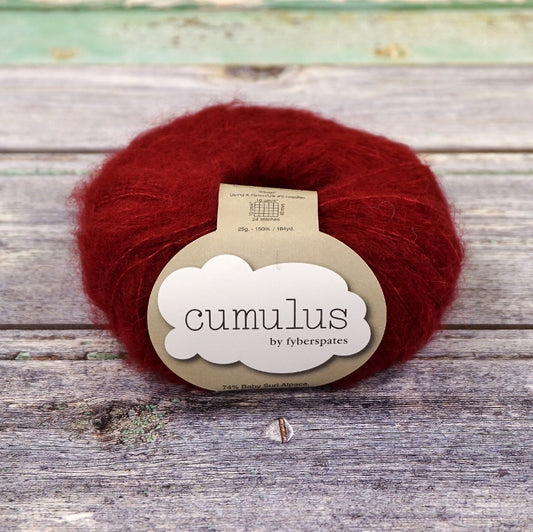 Fyberspates Cumulus Suri Alpaca 25g is available to purchase from The Knit Lounge UK knit shop