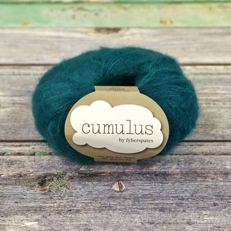 Fyberspates Cumulus Suri Alpaca 25g is available to purchase from The Knit Lounge UK knit shop