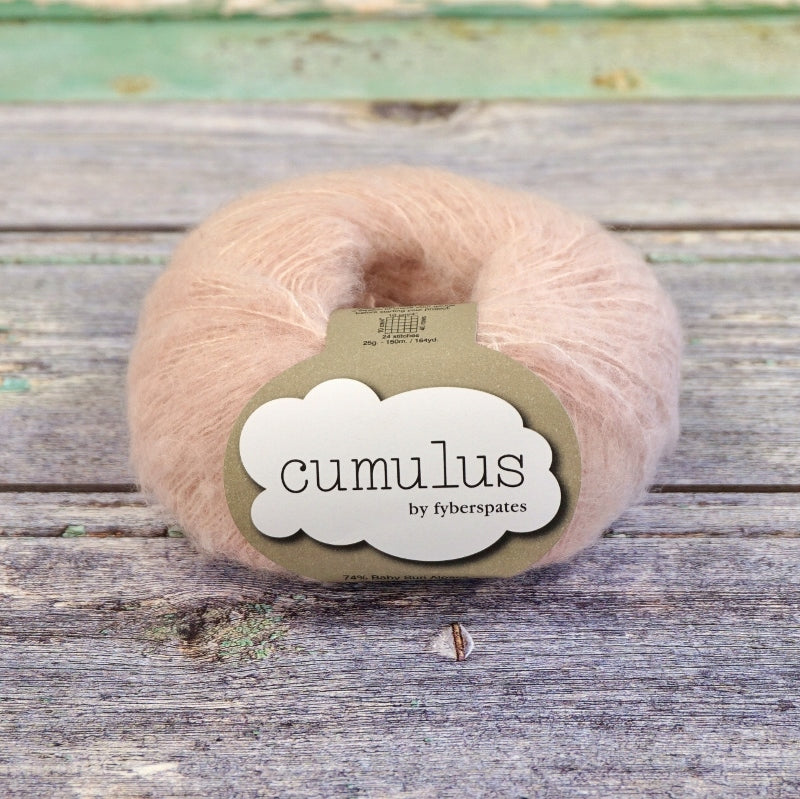 Fyberspates Cumulus Suri Alpaca 25g is available to purchase from The Knit Lounge UK knit shop