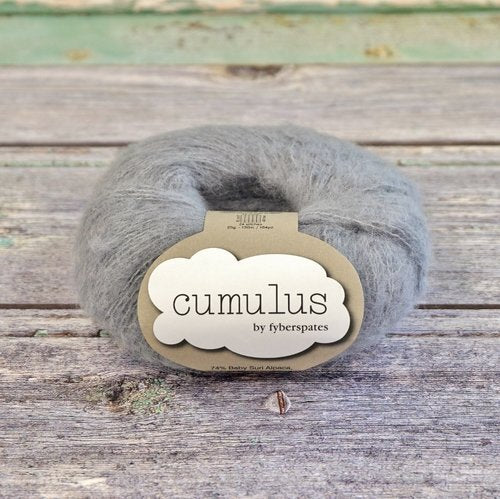 Fyberspates Cumulus Suri Alpaca 25g is available to purchase from The Knit Lounge UK knit shop