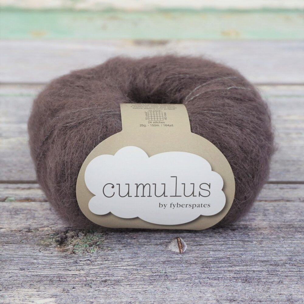 Fyberspates Cumulus Suri Alpaca 25g is available to purchase from The Knit Lounge UK knit shop