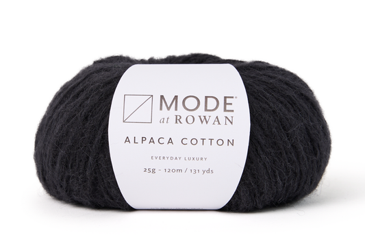 Mode at Rowan Alpaca Cotton is available to purchase from The Knit Lounge UK knit shop