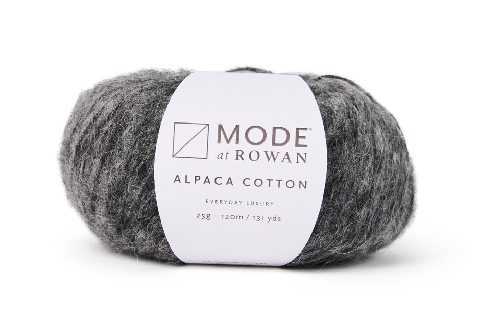 Mode at Rowan Alpaca Cotton is available to purchase from The Knit Lounge UK knit shop