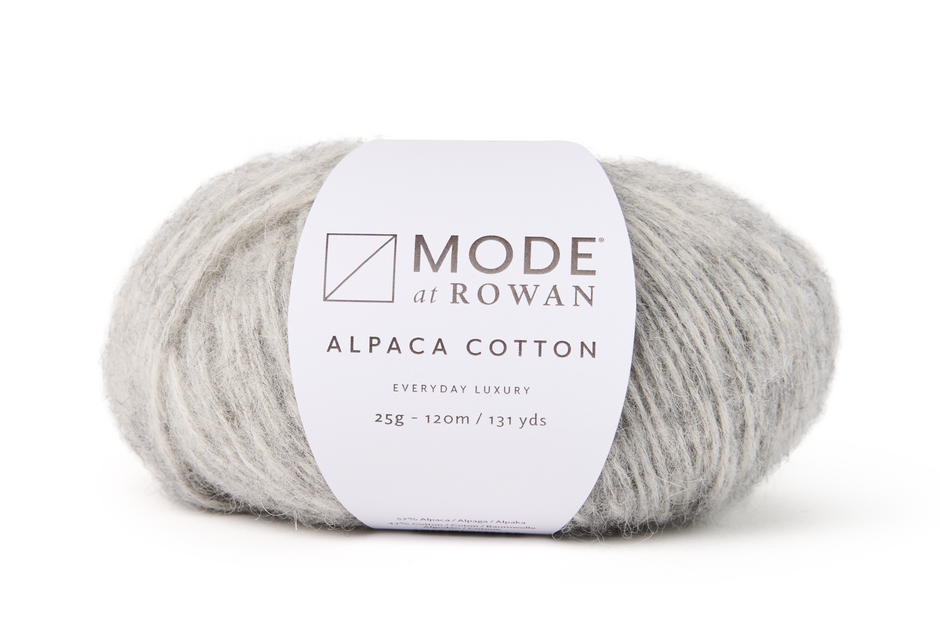 Mode at Rowan Alpaca Cotton is available to purchase from The Knit Lounge UK knit shop