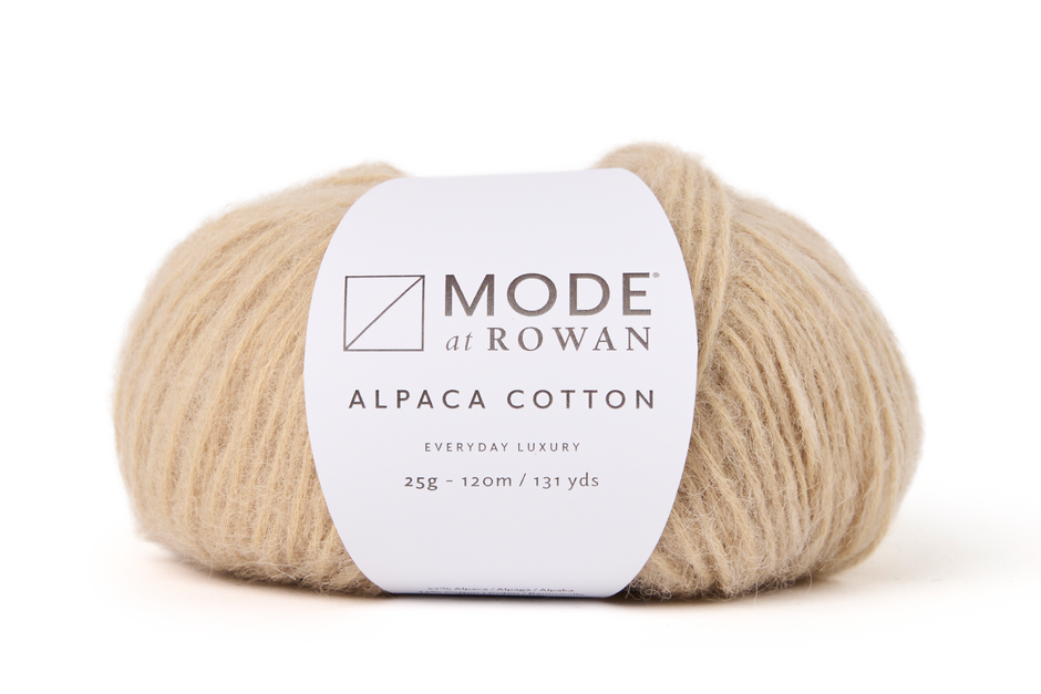 Mode at Rowan Alpaca Cotton is available to purchase from The Knit Lounge UK knit shop