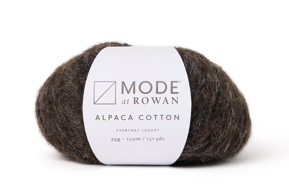 Mode at Rowan Alpaca Cotton is available to purchase from The Knit Lounge UK knit shop