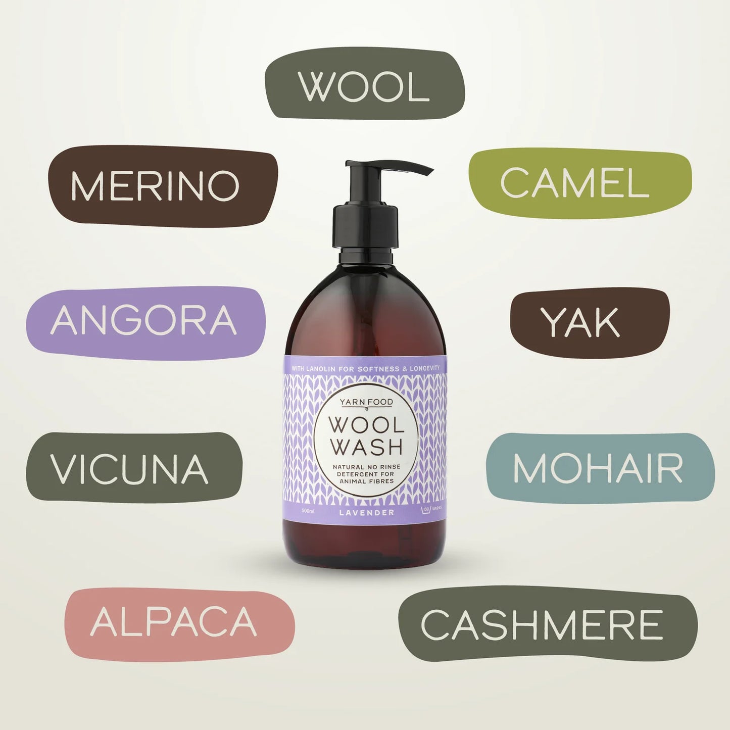 Yarn Food Wool Wash - 500ml