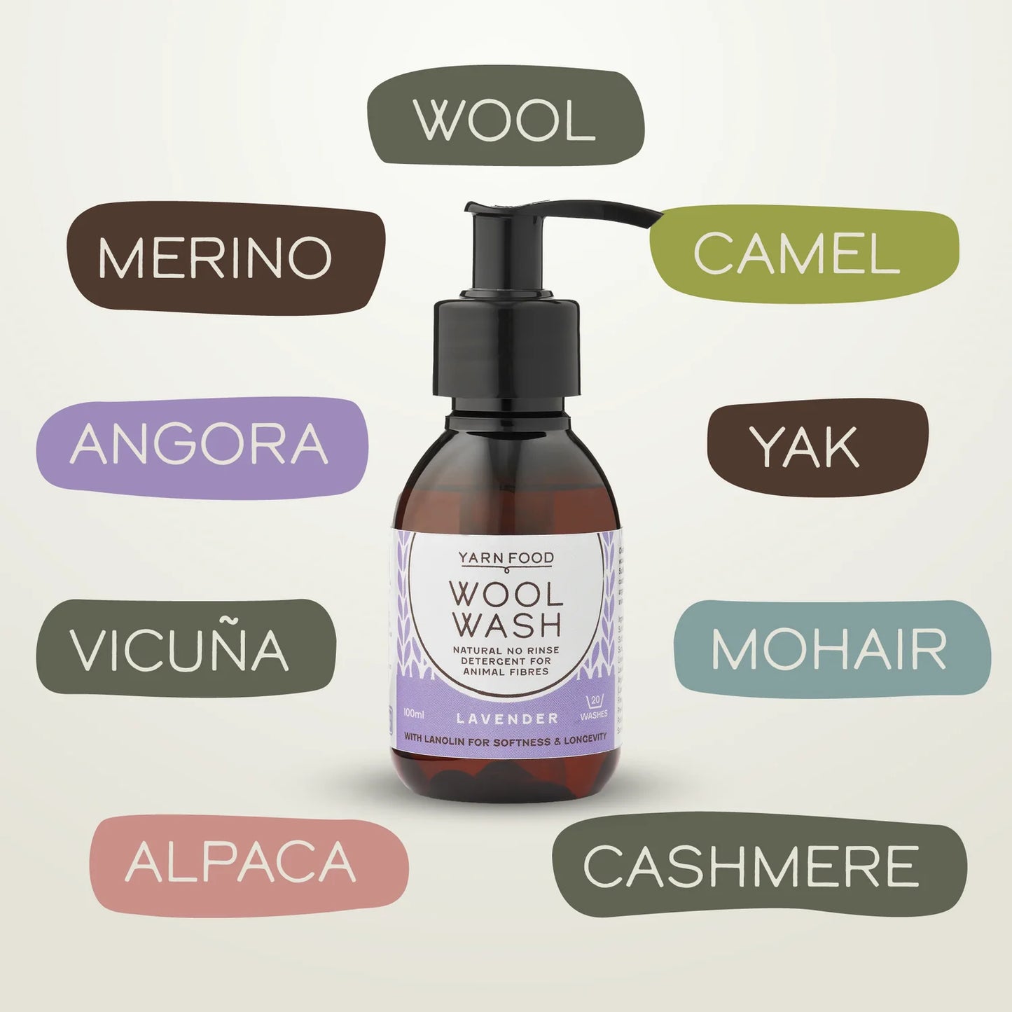 Yarn Food Wool Wash Mini - 100ml