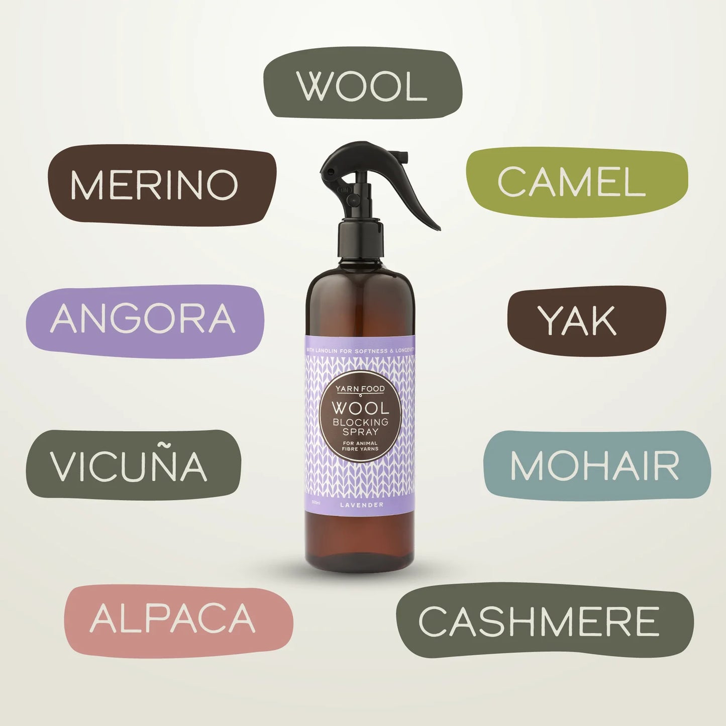 Yarn Food Wool Blocking Spray - 500ml