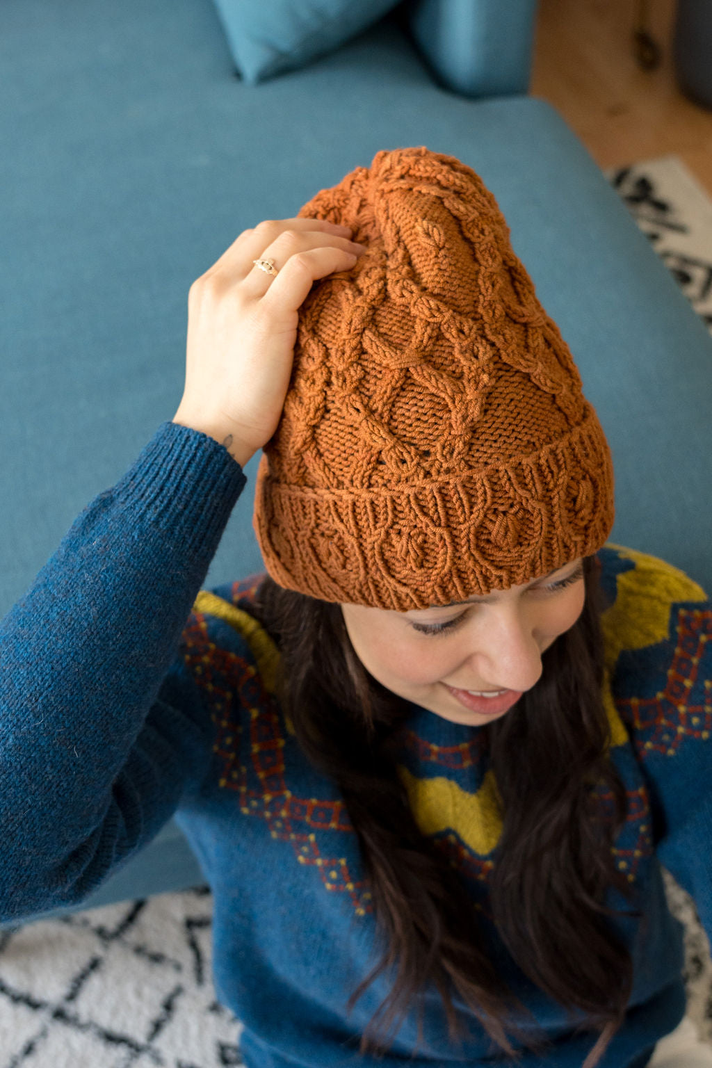 Making Stories Issue 12- Art Nouveau is available to purchase from The Knit Lounge UK knit shop