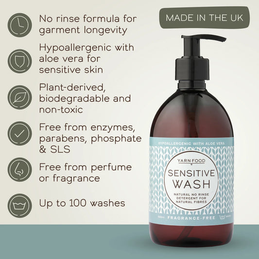Yarn Food Sensitive Wash - 500ml
