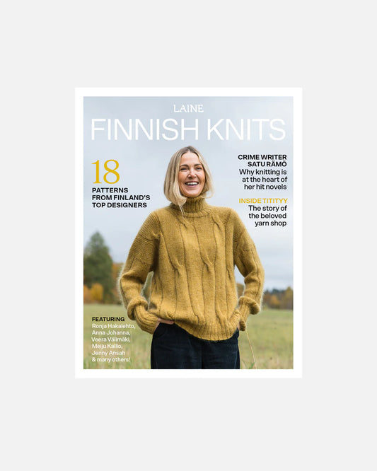 Laine Finnish Knits - Special Edition is available to purchase from The Knit Lounge UK knit shop