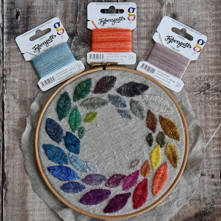 Gleem Embroidery Thread is available to purchase from The Knit Lounge UK knit shop