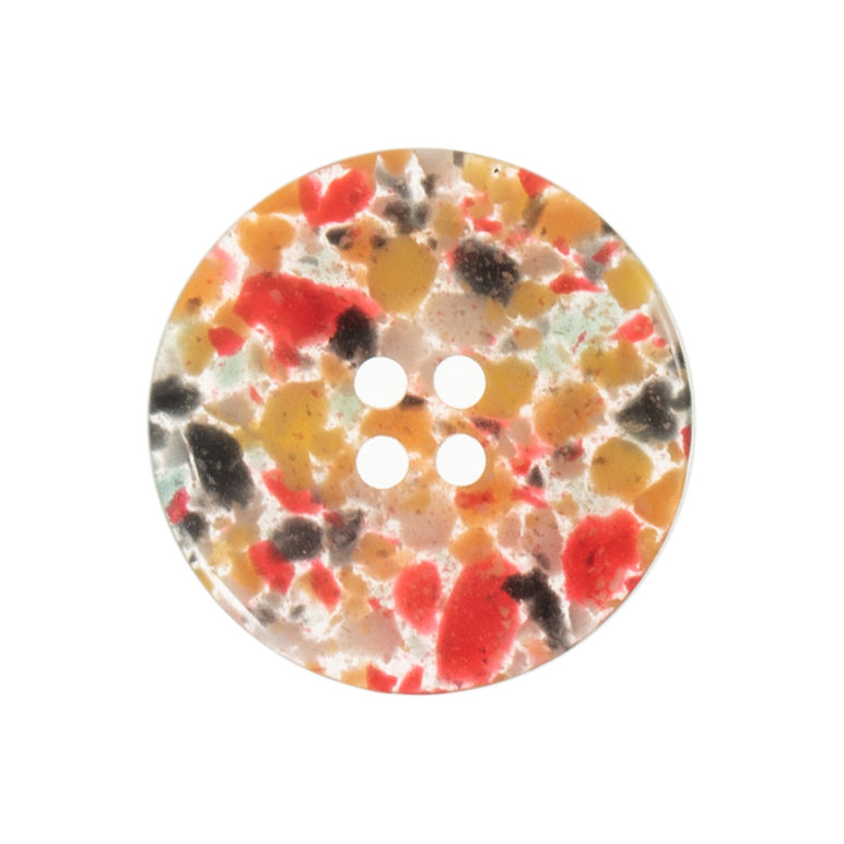 Recycled Plastic Scrap 20mm Button is available to purchase from The Knit Lounge UK knit shop