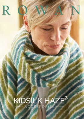 Rowan Kidsilk Haze Accessories is available to purchase from The Knit Lounge UK knit shop