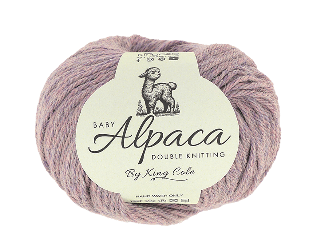 King Cole Baby Alpaca DK 50g is available to purchase from The Knit Lounge UK knit shop
