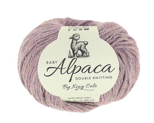 King Cole Baby Alpaca DK 50g is available to purchase from The Knit Lounge UK knit shop