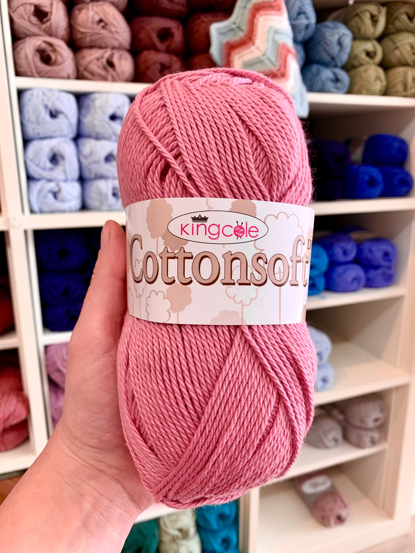 King Cole Cottonsoft DK 100g is available to purchase from The Knit Lounge UK knit shop