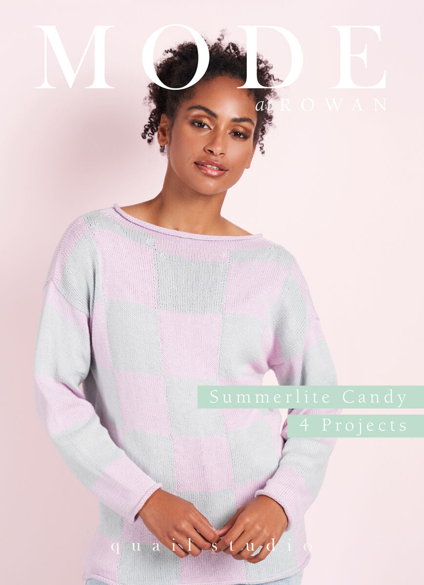 Mode at Rowan 4 Projects Summerlite Candy is available to purchase from The Knit Lounge UK knit shop