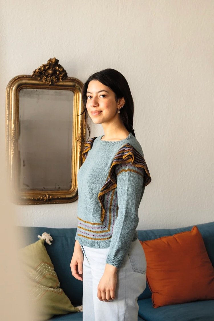 Making Stories Issue 12- Art Nouveau is available to purchase from The Knit Lounge UK knit shop