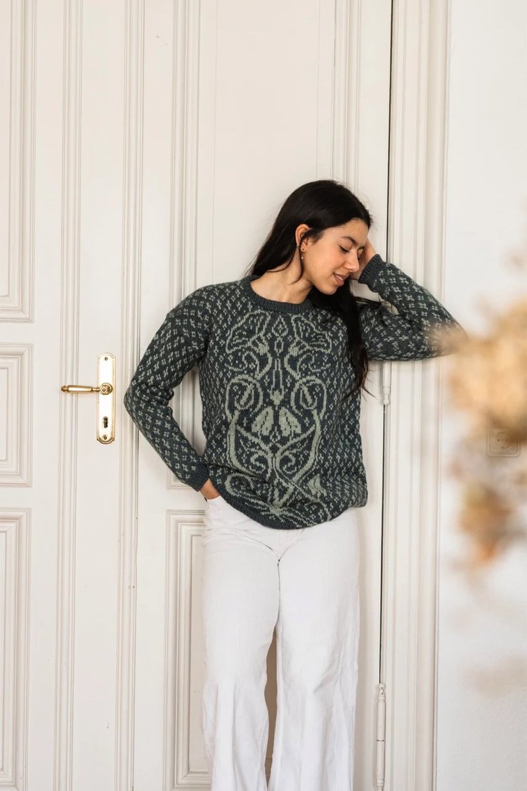 Making Stories Issue 12- Art Nouveau is available to purchase from The Knit Lounge UK knit shop