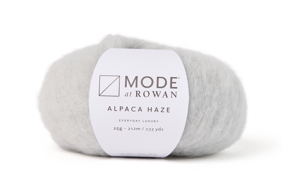 Mode at Rowan Alpaca Haze is available to purchase from The Knit Lounge UK knit shop