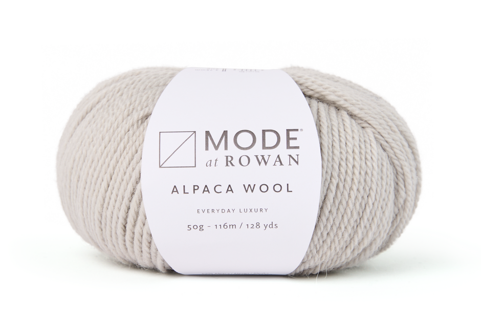Mode at Rowan Alpaca Wool is available to purchase from The Knit Lounge UK knit shop