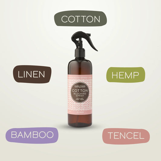 Yarn Food Cotton Blocking Spray - 500ml