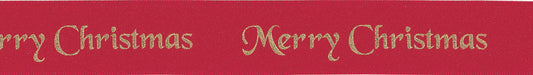 Berisfords Merry Christmas Ribbon 10mm is available to purchase from The Knit Lounge UK knit shop