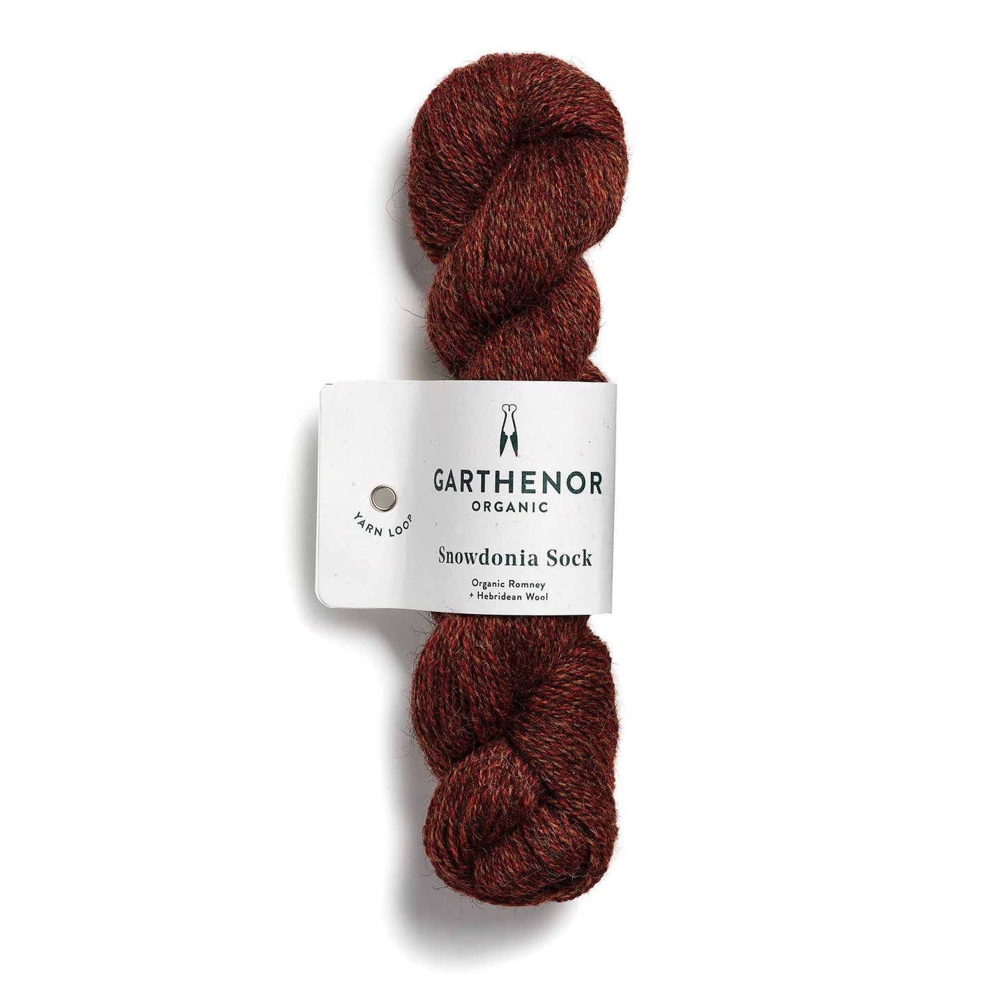 Garthenor Snowdonia Sock Yarn in Ember from the Knit Lounge