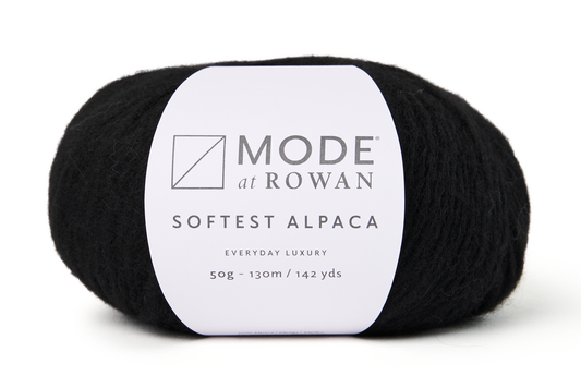 Mode at Rowan Softest Alpaca is available to purchase from The Knit Lounge UK knit shop