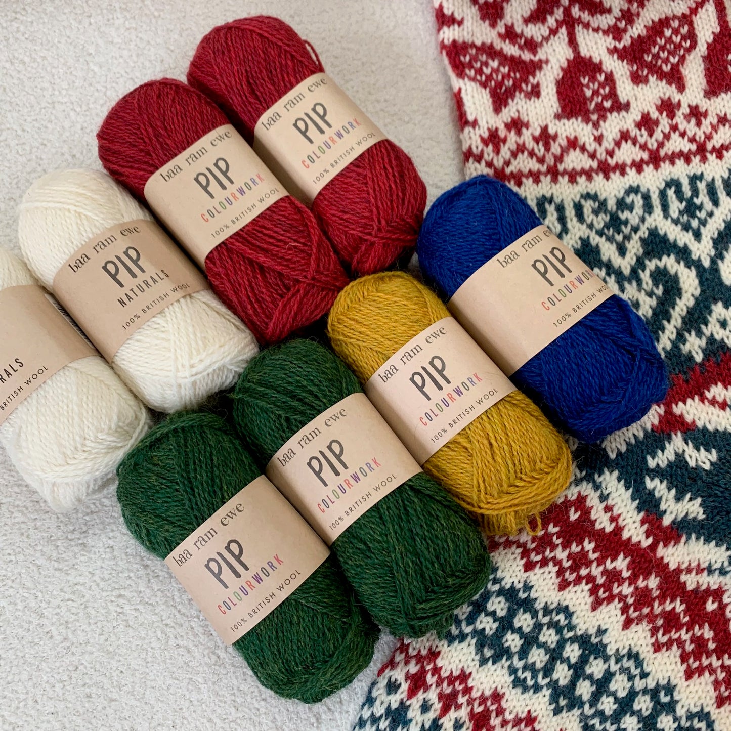 Arne & Carlos Mystery Stocking Knit-Along 2025 - Kit