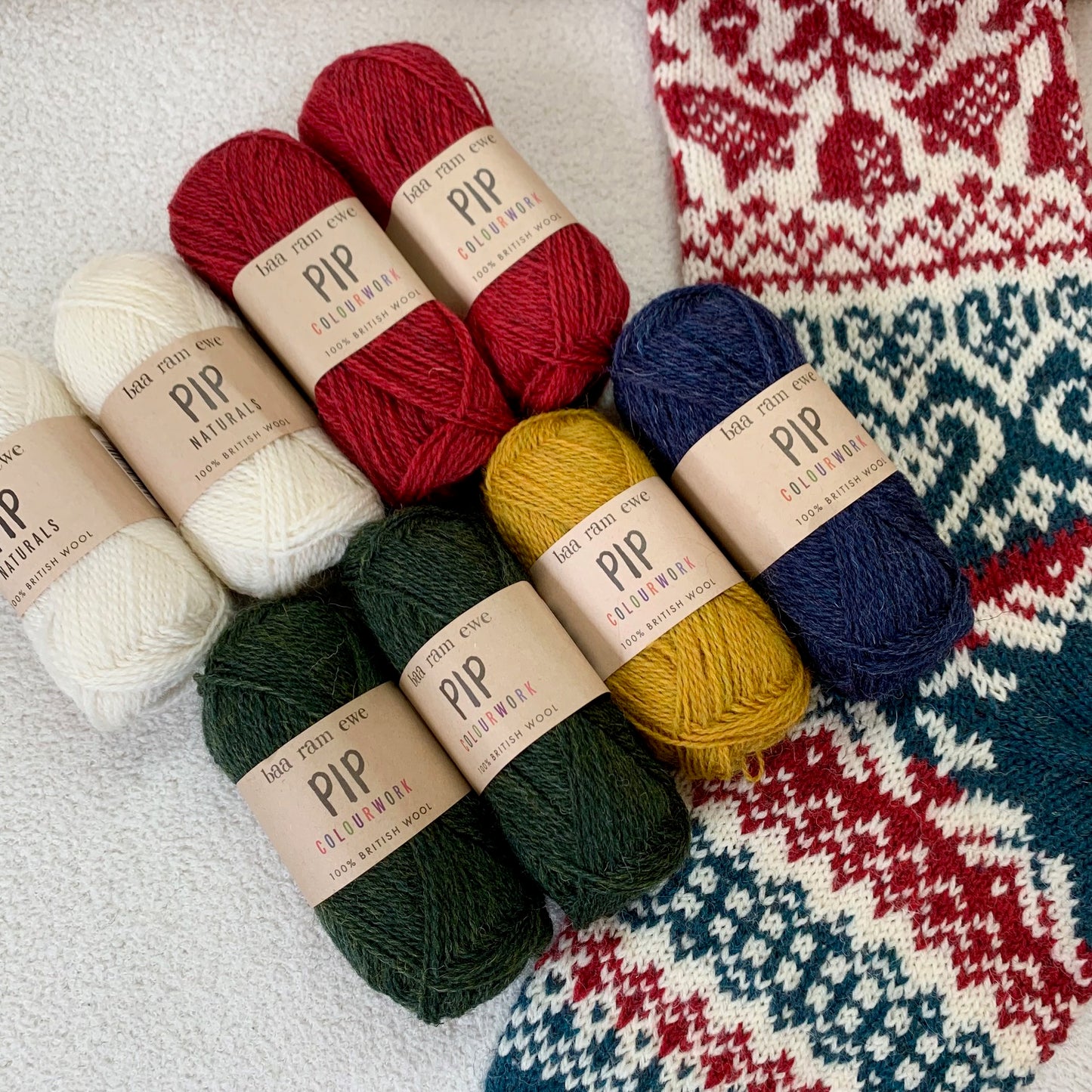 Arne & Carlos Mystery Stocking Knit-Along 2025 - Kit