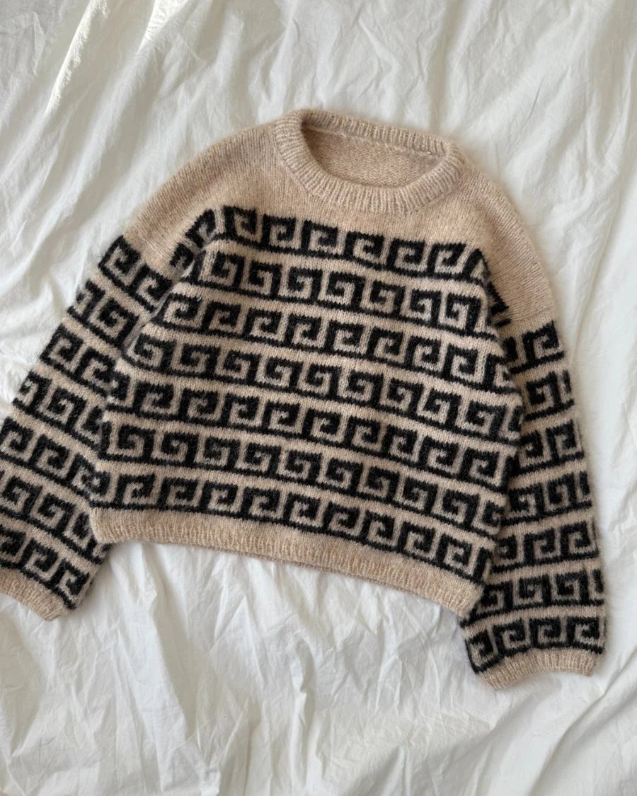 PetiteKnit Athene Sweater - Printed Pattern