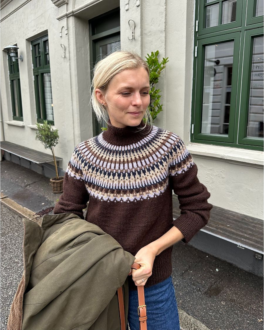 PetiteKnit Celeste Sweater - Printed Pattern