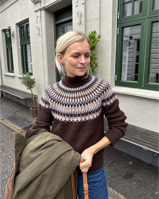 PetiteKnit Celeste Sweater - Printed Pattern