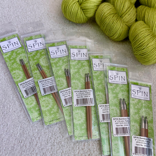 Chiaogoo Spin Bamboo Interchangable Tips 4' (10cm)