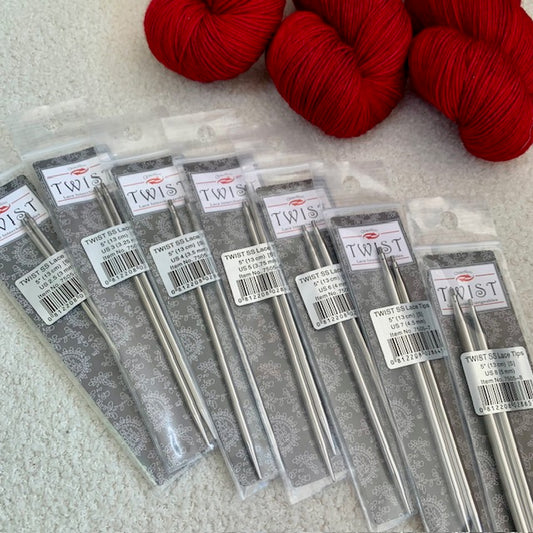 Chiaogoo Twist Interchangeable Knitting Needle Tips 5' (13cm)