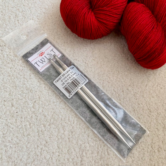Chiaogoo Twist Interchangeable Knitting Needle Tips 5' (13cm)