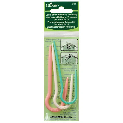 Cable Stitch Holders (U-Shaped) is available to purchase from The Knit Lounge UK knit shop