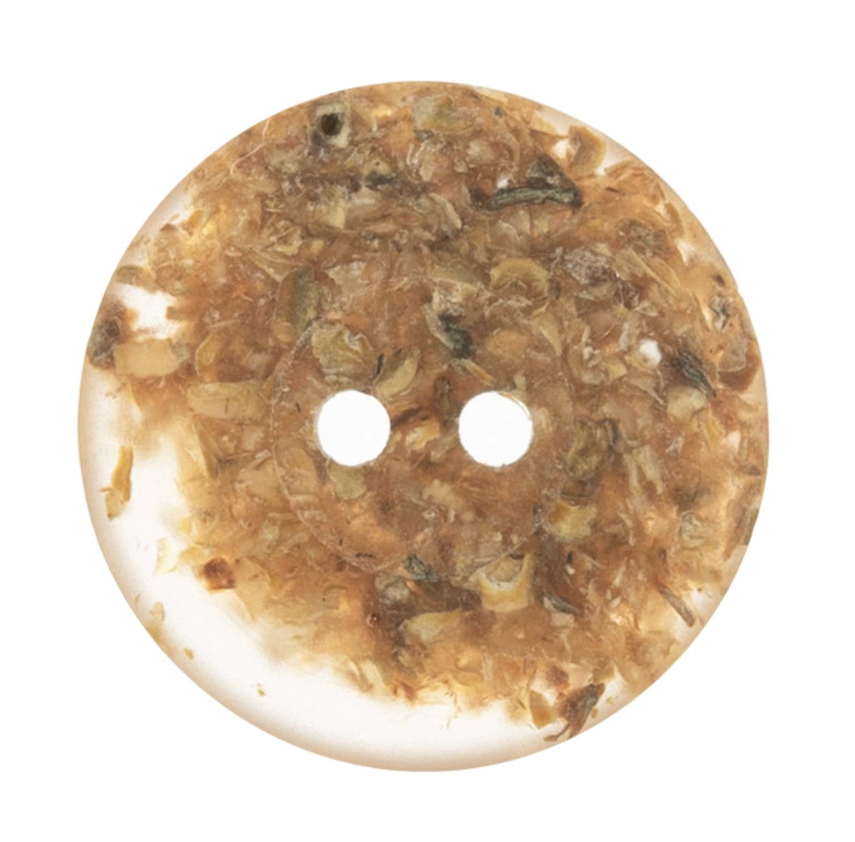 Recycled Corn Husk 20mm Button