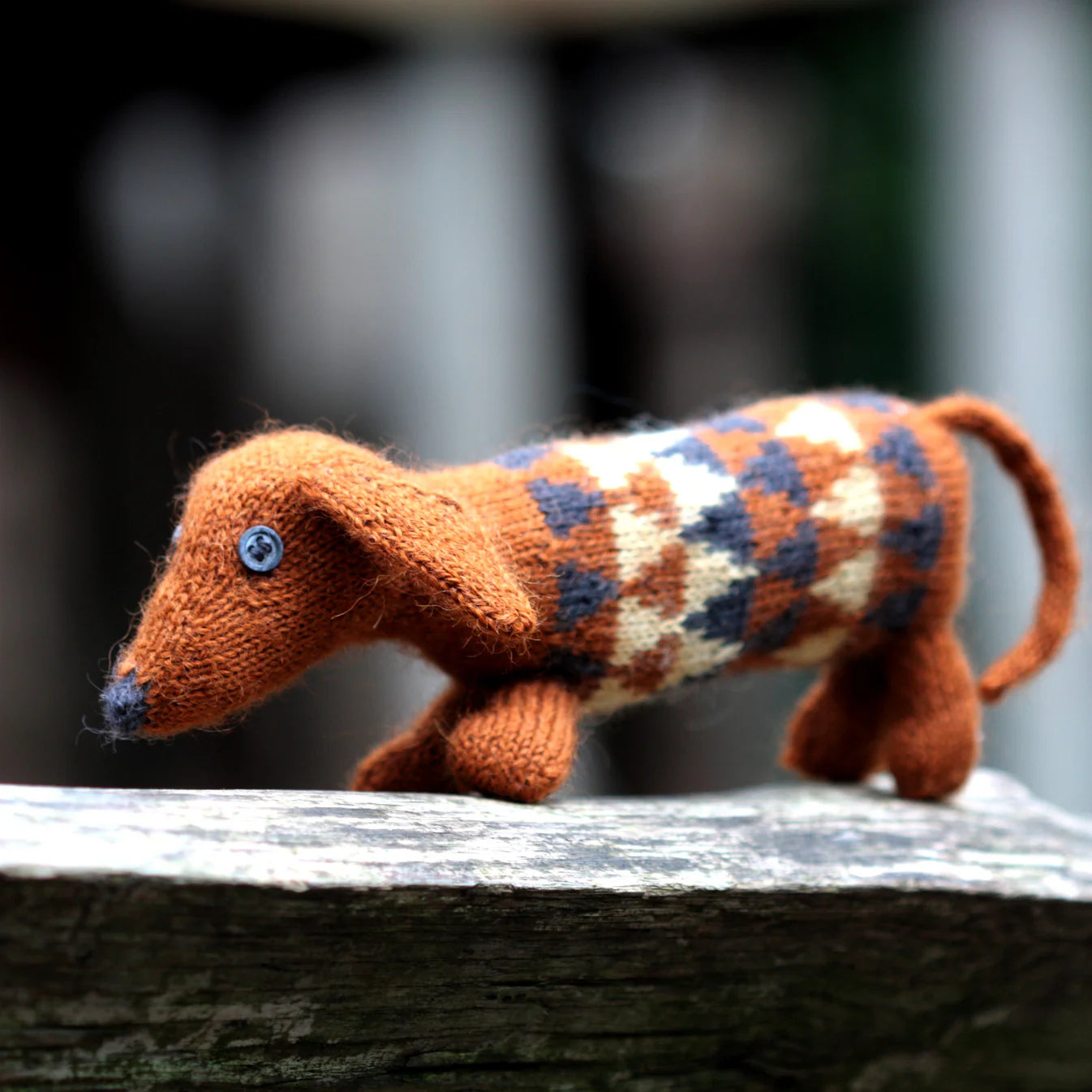 Baa Ram Ewe Dashing Dachshund Knitting Pattern
