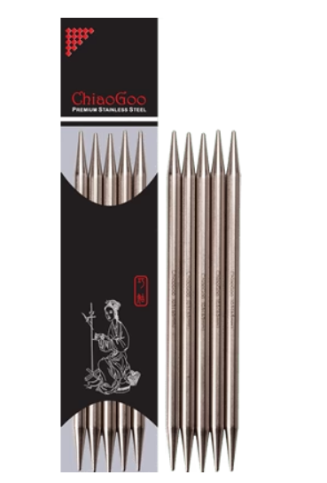 Chiaogoo Double Pointed Knitting Needles is available to purchase from The Knit Lounge UK knit shop