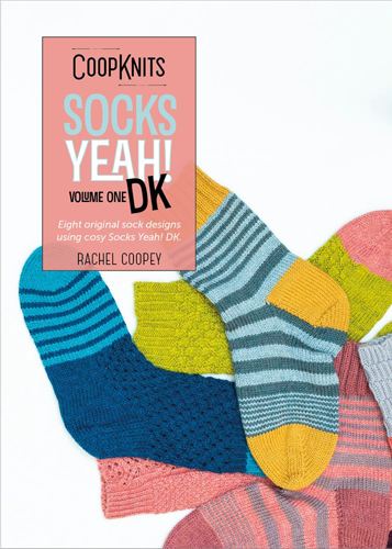 CoopKnits Socks Yeah! DK - Volume 1 Patterns is available to purchase from The Knit Lounge UK knit shop