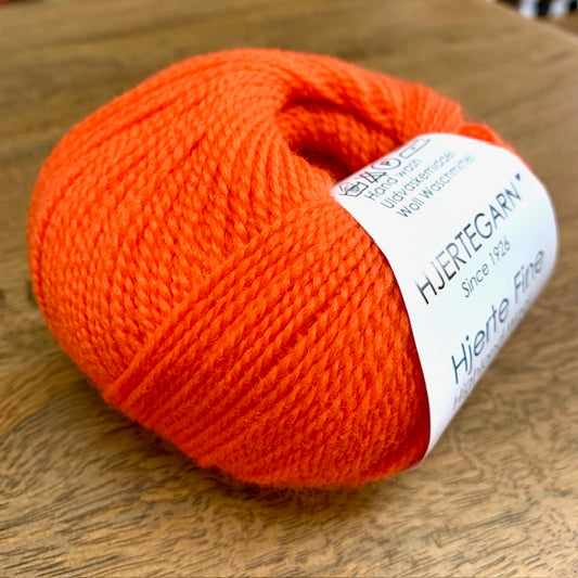 Hjertegarn Hjerte Fine Highland Wool 40g is available to purchase from The Knit Lounge UK knit shop